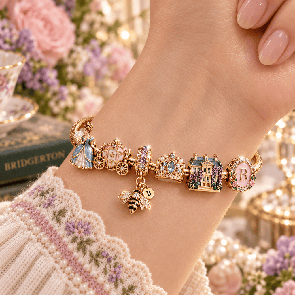 BGT Gold Charm Bracelet Set PNPA