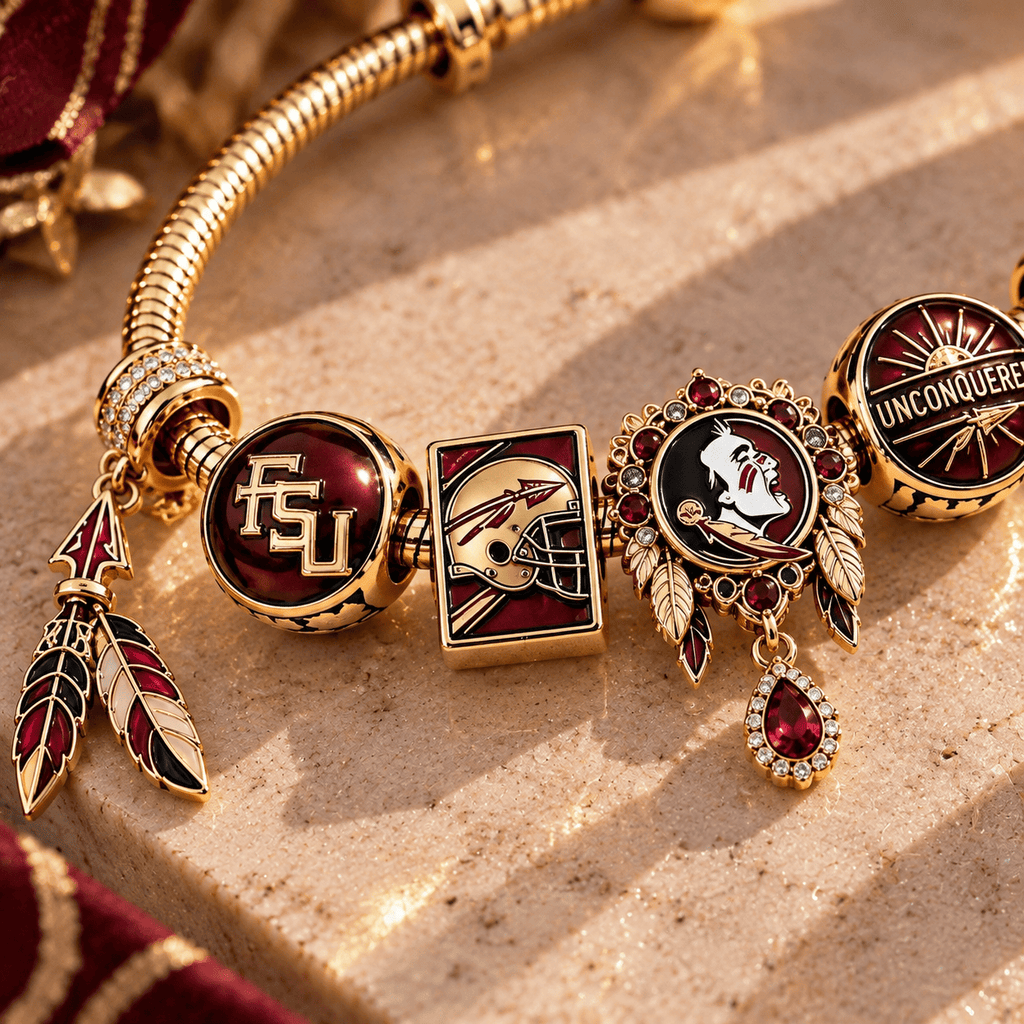 FSS Gold Charm Bracelet Set TTN