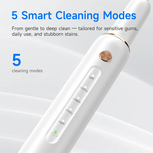 Dog Dental Cleaner For Teeth Tartar Plaque Stains Cleaner with Five Modes Dental Teeth Scaler For Pet